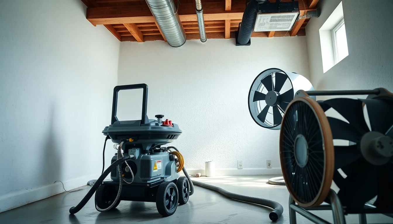 Basement Flood Cleanup